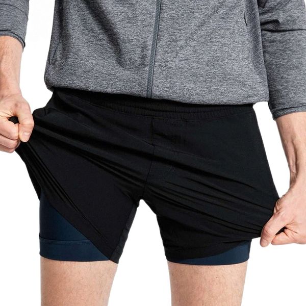 mens 5" gym running shorts for men 2 in 1 quick dry workout athletic shorts 49kb#, White;black
mens 5" gym running shorts for men 2 in 1 quick dry workout athletic shorts 49kb#, White;black