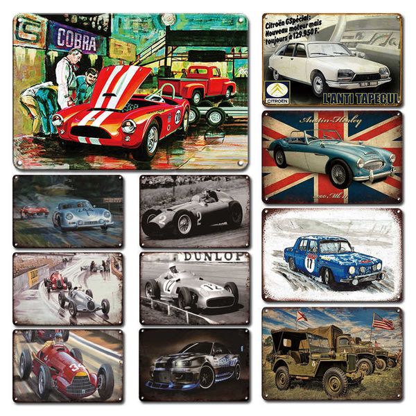 personalized racing car metal poster tin sign vintage garage wall decor metal plate signs retro man cave living room decor plate
personalized racing car metal poster tin sign vintage garage wall decor metal plate signs retro man cave living room decor plate
