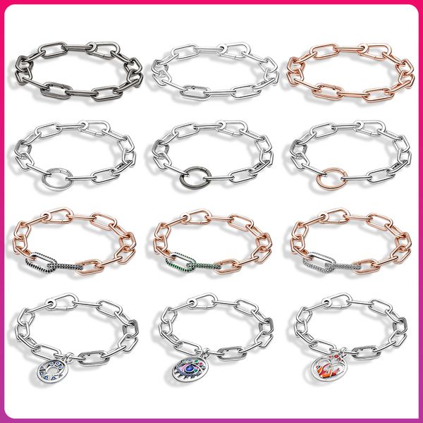 925 silver bangle charms me bracelet chain beads original fit pandora bracelet jewelry diy, Black
925 silver bangle charms me bracelet chain beads original fit pandora bracelet jewelry diy, Black