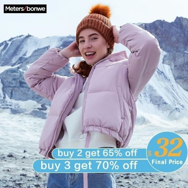 metersbonwe down jacket women winter warm 80% white duck down loose female short coat comfortable outdoor down coat y201026, Black
metersbonwe down jacket women winter warm 80% white duck down loose female short coat comfortable outdoor down coat y201026, Black