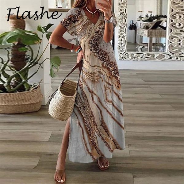 summer beach maxi dress women vintage print party es for short sleeve casual v neck split long robe 220526, Black;gray
summer beach maxi dress women vintage print party es for short sleeve casual v neck split long robe 220526, Black;gray