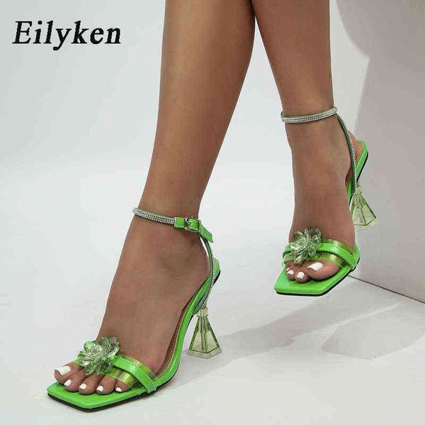 nxy sandals style shiny crystal flowers pvc transparent jelly women buckle strap clear high heel banquet wedding shoes, Black
nxy sandals style shiny crystal flowers pvc transparent jelly women buckle strap clear high heel banquet wedding shoes, Black