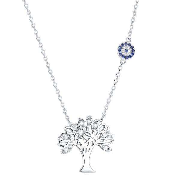 women's sterling silver necklace tree of life devil's eye modeling delicate accessories
women's sterling silver necklace tree of life devil's eye modeling delicate accessories