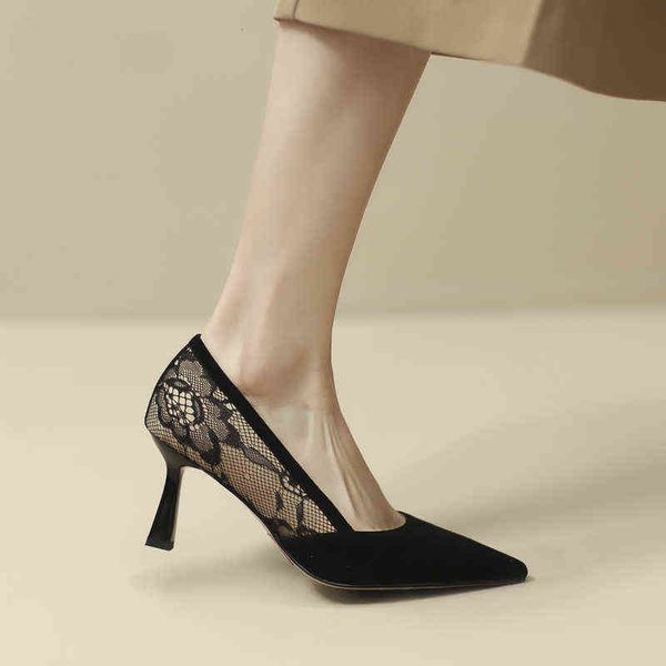 spring autum cozy work shoes women pums slip on ladies lace & kid suede pumps dress prom career simple pointed toe 220520, Black
spring autum cozy work shoes women pums slip on ladies lace & kid suede pumps dress prom career simple pointed toe 220520, Black