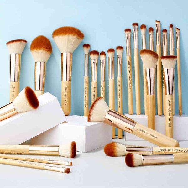 jessup-pincéis de maquiagem bambu para base pó lineador sombra cosméticos 6 a 25 peças 0311
jessup-pincéis de maquiagem bambu para base pó lineador sombra cosméticos 6 a 25 peças 0311