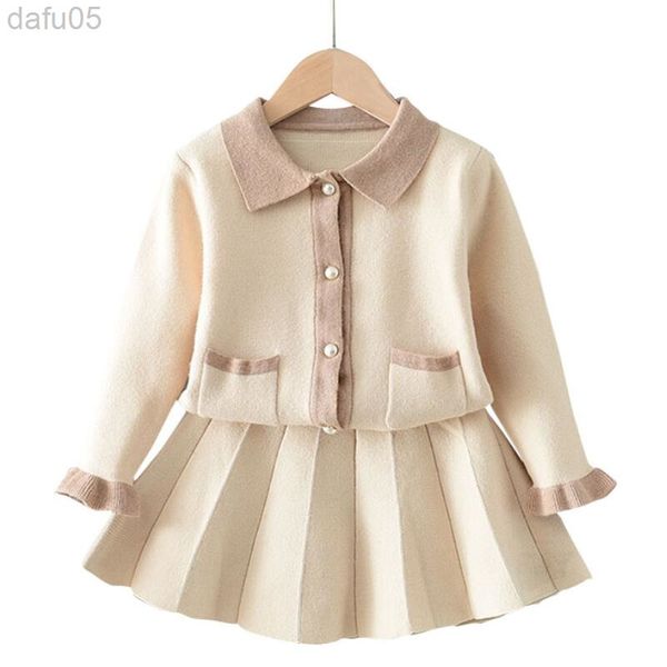 girl clothing 3-7 y autumn winter warm knitted sweater suit girl lapel button mink fleece sweater short skirt 2-piece set l220808, White
girl clothing 3-7 y autumn winter warm knitted sweater suit girl lapel button mink fleece sweater short skirt 2-piece set l220808, White