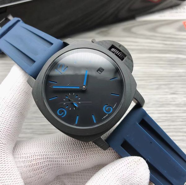 sj men's watch for luxury 44mm automatic mechanical movement pam waterproof 100m 316l fine steel real cowhleather strap super luminesce, Slivery;brown
sj men's watch for luxury 44mm automatic mechanical movement pam waterproof 100m 316l fine steel real cowhleather strap super luminesce, Slivery;brown