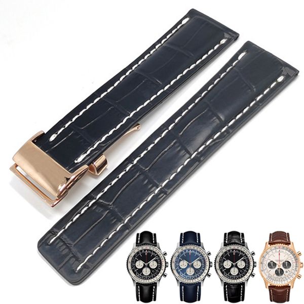 watch band superocean avenger navitimer genuine real leather men strap watch accessories bracelet belt, Black;brown
watch band superocean avenger navitimer genuine real leather men strap watch accessories bracelet belt, Black;brown