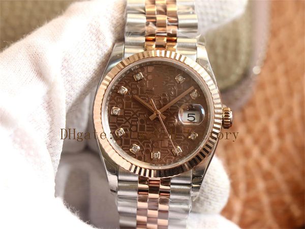 dj factory cal a3235 automatic mechanical movements 126233 brown men's watch 36mm 904l produces sapphire crystal glass folding buckle w, Slivery;brown
dj factory cal a3235 automatic mechanical movements 126233 brown men's watch 36mm 904l produces sapphire crystal glass folding buckle w, Slivery;brown