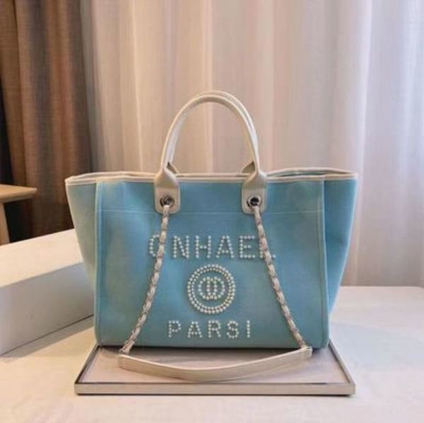 fashion classic women pearl beach bags ch designer evening handbags canvas luxury brand backpack female big shopping handbag large capacity
fashion classic women pearl beach bags ch designer evening handbags canvas luxury brand backpack female big shopping handbag large capacity