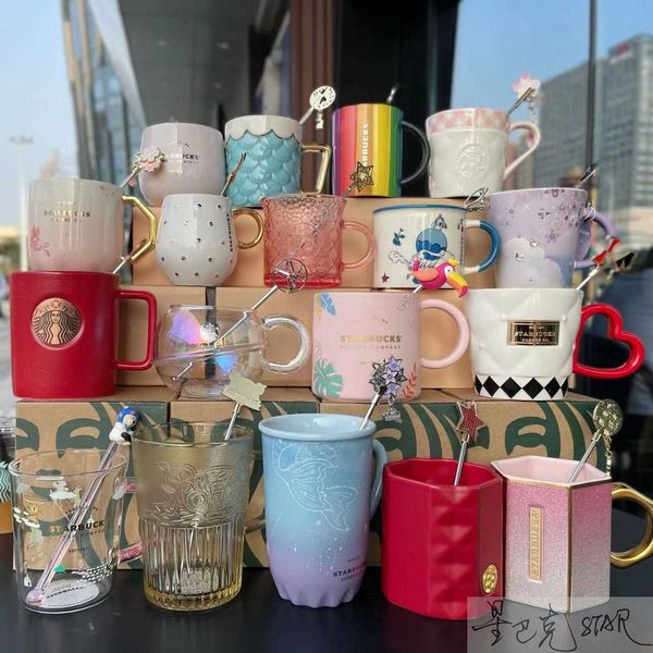 starbucks cup cute bear 440ml three-dimensional relief tiger head glass mark with stirring stick coffee cup
starbucks cup cute bear 440ml three-dimensional relief tiger head glass mark with stirring stick coffee cup