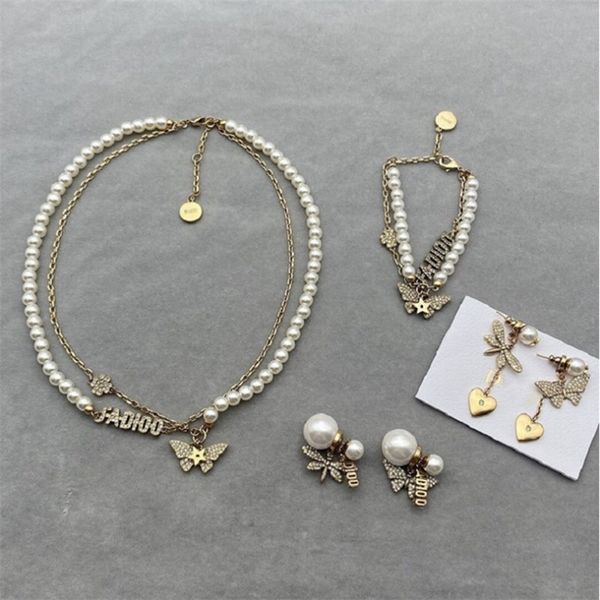 75% off clearance jewelrys suit little 21 year new female pearl earrings butterfly pearl chain necklace net red bracelet, Silver
75% off clearance jewelrys suit little 21 year new female pearl earrings butterfly pearl chain necklace net red bracelet, Silver