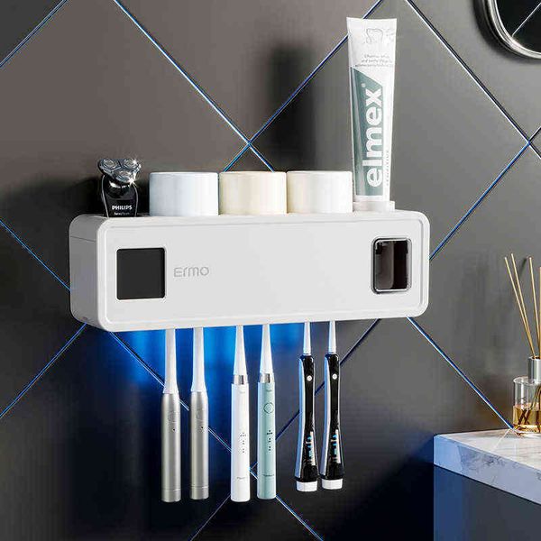 intelligent electric toothbrush sterilizer storage rack hole wall hanging toilet brush sterilization tooth cup toothpaste box
intelligent electric toothbrush sterilizer storage rack hole wall hanging toilet brush sterilization tooth cup toothpaste box
