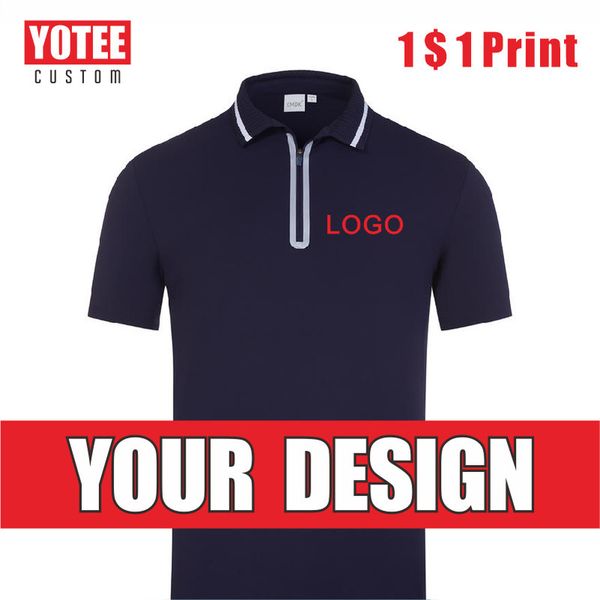 yotee summer high-quality men's polo shirt custom embroidery printing casual short-sleeved boys lapel zipper polo 220608, White;black
yotee summer high-quality men's polo shirt custom embroidery printing casual short-sleeved boys lapel zipper polo 220608, White;black