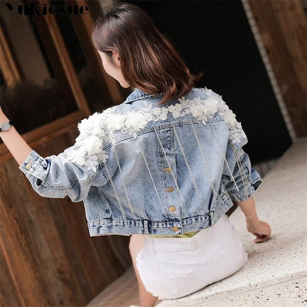spring woman denim jean jacket female beading split up women s clothing jeans jackets womenswear plus size coat female coats 210412, Black
spring woman denim jean jacket female beading split up women s clothing jeans jackets womenswear plus size coat female coats 210412, Black