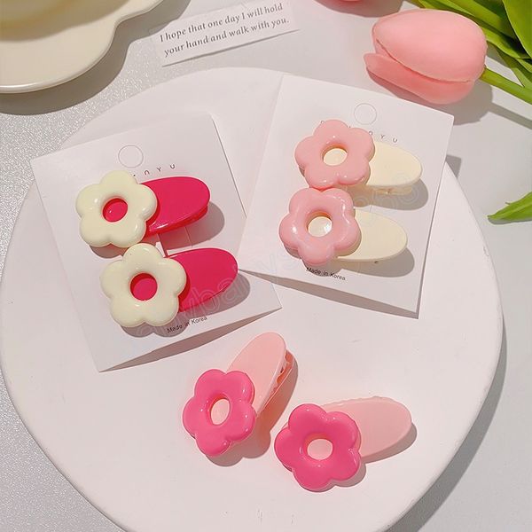 2pcs/set girls cute flower hairpins kids lovely barrettes floral side bb hair clips children fashion hair accessories, Slivery;white
2pcs/set girls cute flower hairpins kids lovely barrettes floral side bb hair clips children fashion hair accessories, Slivery;white
