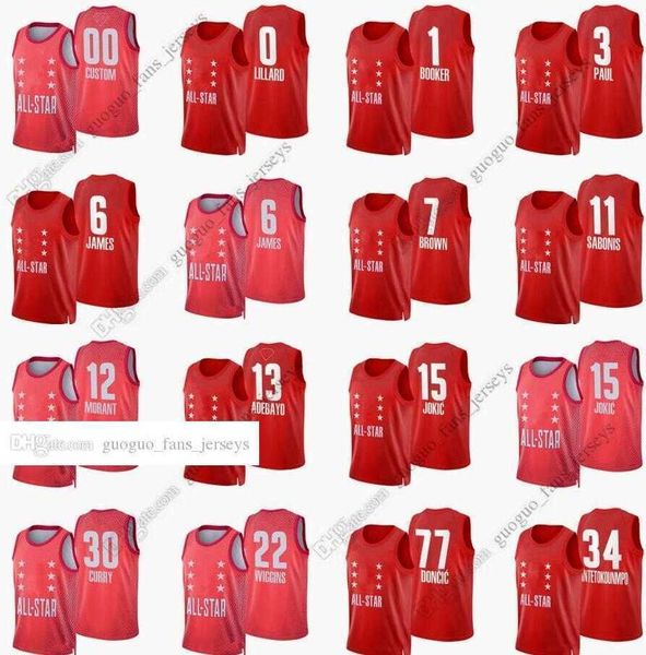 custom printed 22 new basketball jerseys wiggins adebayo paul lillard sabonis antetokounmpo morant brown james doncicjokic red jersey size s, Black;red
custom printed 22 new basketball jerseys wiggins adebayo paul lillard sabonis antetokounmpo morant brown james doncicjokic red jersey size s, Black;red