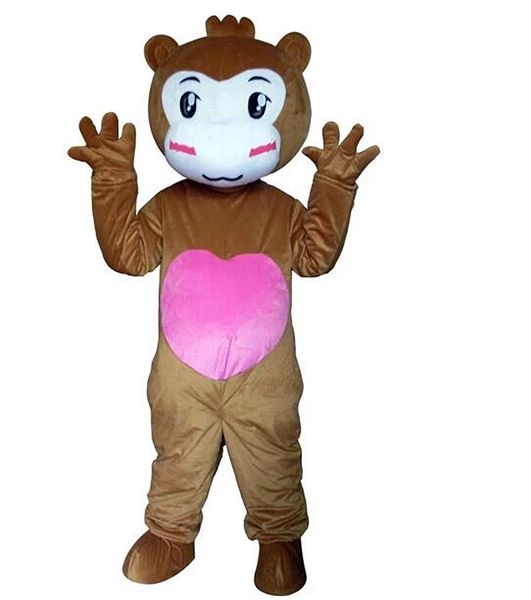 professional pink heart mascot costume cartoon costume fancy dress party christmas curly monkey mascotter, Red;yellow
professional pink heart mascot costume cartoon costume fancy dress party christmas curly monkey mascotter, Red;yellow