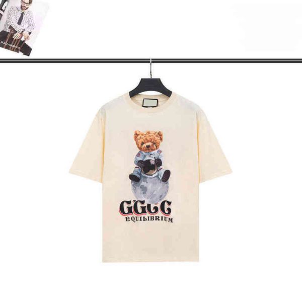 75% off factory direct online 2022 new luxury fashion g short sleeve men's and women's astronautical bear pure cotton fashion ins, Black
75% off factory direct online 2022 new luxury fashion g short sleeve men's and women's astronautical bear pure cotton fashion ins, Black