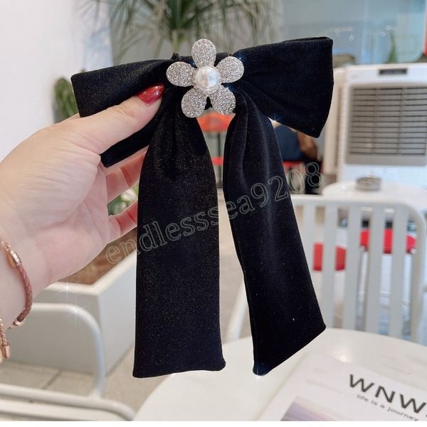 retro black velvet bow tie brooches for women crystal pearl flower brooch handmade necktie shirt collar pins accessories, Gray
retro black velvet bow tie brooches for women crystal pearl flower brooch handmade necktie shirt collar pins accessories, Gray