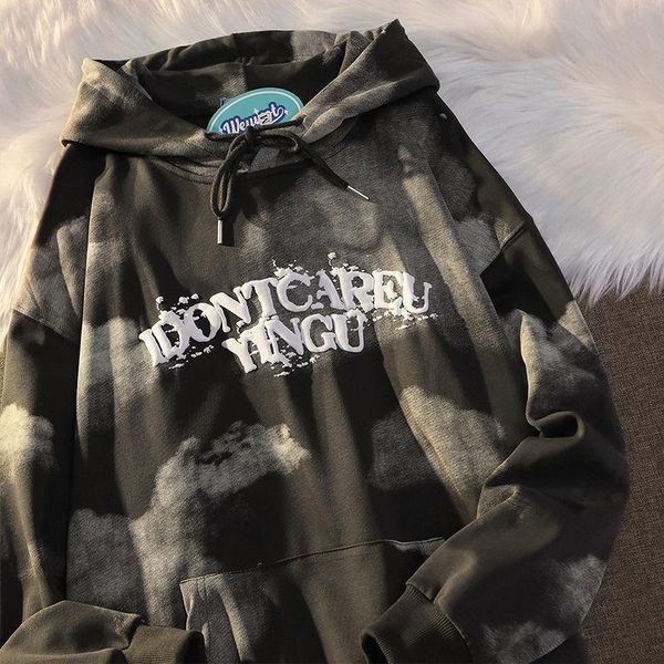 women's hoodies & sweatshirts letter print tie-dye niche design thin hoodie women 2022 spring and autumn loose lazy style sweet cool, Black
women's hoodies & sweatshirts letter print tie-dye niche design thin hoodie women 2022 spring and autumn loose lazy style sweet cool, Black