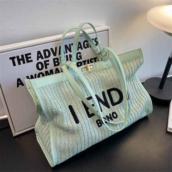 purses aa large capacity handbag women's 2022 new summer grass woven beach vacation tote shoulder bag
purses aa large capacity handbag women's 2022 new summer grass woven beach vacation tote shoulder bag