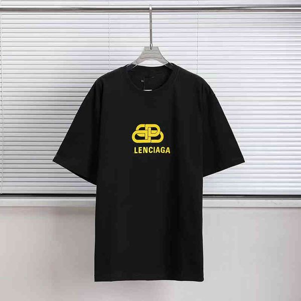 ghmc paris fashion brand new lock in early spring b family haze blue printed letter loose short sleeve men's and women's t-shirt, White;black
ghmc paris fashion brand new lock in early spring b family haze blue printed letter loose short sleeve men's and women's t-shirt, White;black