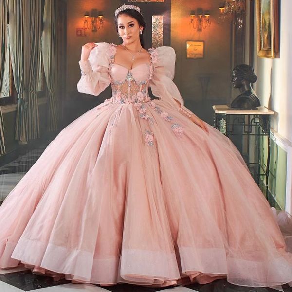 new pink quinceanera dress ball gown 2002 for sweet 16 girl beading appliues long sleeve graduation party princess gowns, Blue;red
new pink quinceanera dress ball gown 2002 for sweet 16 girl beading appliues long sleeve graduation party princess gowns, Blue;red