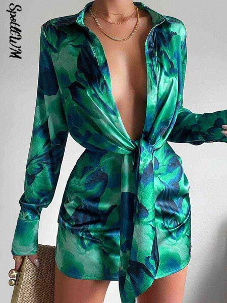 printed lace up office ladies shirt dress women vintage long sleeve turn down collar slim mini robe 2022 summer sundress t220816, Black;gray
printed lace up office ladies shirt dress women vintage long sleeve turn down collar slim mini robe 2022 summer sundress t220816, Black;gray