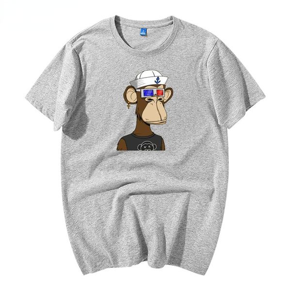 short sleeve t-shirt fashion loose casual crew neck cartoon printed on chest for men and women same style, White;black
short sleeve t-shirt fashion loose casual crew neck cartoon printed on chest for men and women same style, White;black