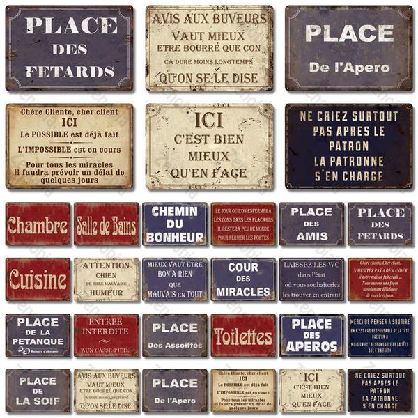 place des aperos plaque metal vintage french retro metal bar pub club wall decor iron painting decorative plate
place des aperos plaque metal vintage french retro metal bar pub club wall decor iron painting decorative plate