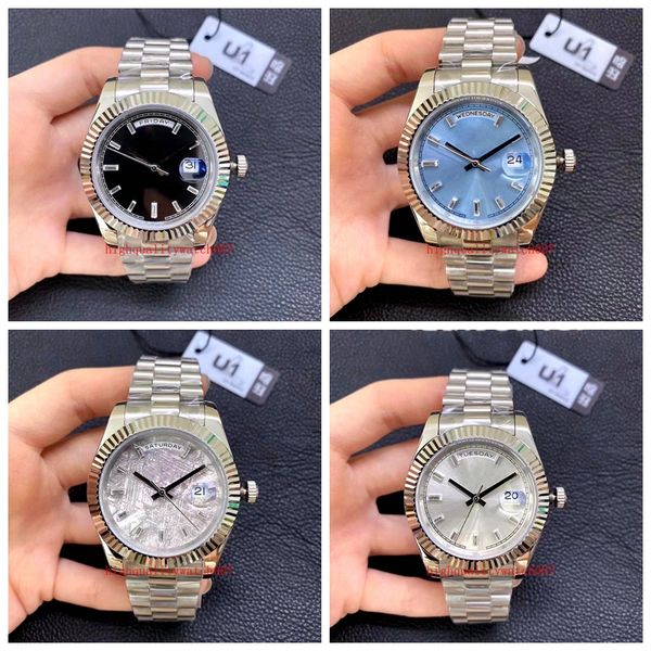 new version u1 men's watches 40mm silver black green dial 228236 228206 228239 stainless steel bracelet eta 2813 movement automatic men, Slivery;brown
new version u1 men's watches 40mm silver black green dial 228236 228206 228239 stainless steel bracelet eta 2813 movement automatic men, Slivery;brown