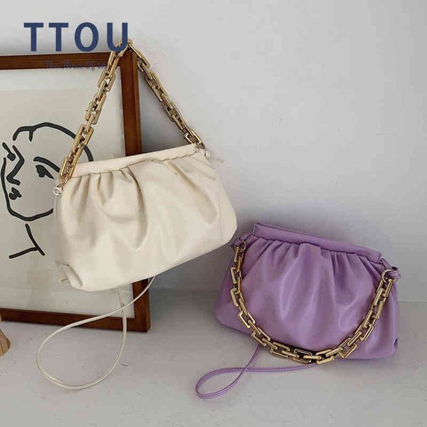 evening bag thick chain shoulder s for women pleated cloud simple crossbody casual ladies luxury brand handbag and purse 0623
evening bag thick chain shoulder s for women pleated cloud simple crossbody casual ladies luxury brand handbag and purse 0623