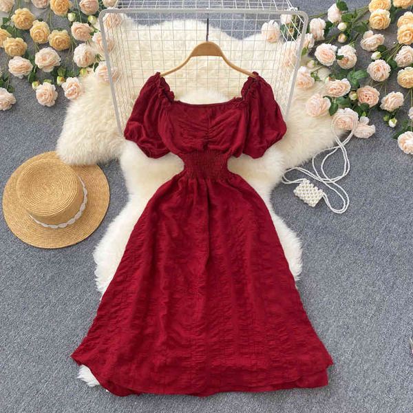 casual dresses 2022 summer style kikyo french square neck waist slim dress temperament long skirt children's fashion gp5r, Black;gray
casual dresses 2022 summer style kikyo french square neck waist slim dress temperament long skirt children's fashion gp5r, Black;gray