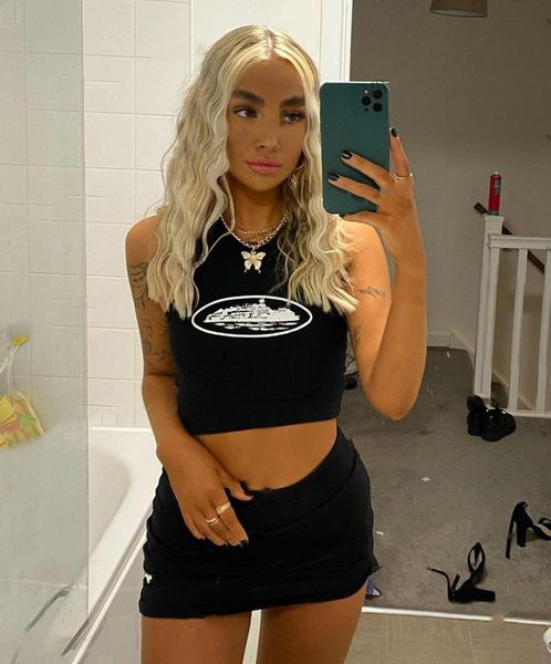 women's t-shirt 2023 summer slim render short black women sleeveless o crop tank y2k crop vest wholesale, White
women's t-shirt 2023 summer slim render short black women sleeveless o crop tank y2k crop vest wholesale, White