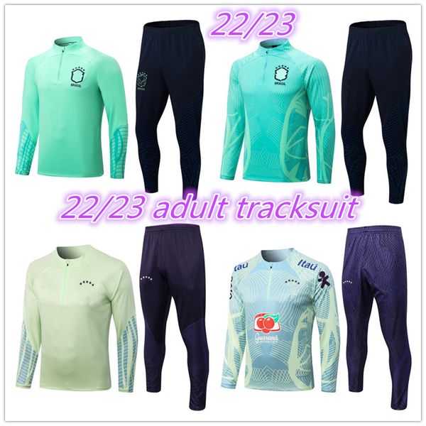 2022 2023 brasils soccer men tracksuit jogging fabric football tracksuits survetement long sleeve shirts 22 23 p.coutinho g.jesus brazils, Black
2022 2023 brasils soccer men tracksuit jogging fabric football tracksuits survetement long sleeve shirts 22 23 p.coutinho g.jesus brazils, Black