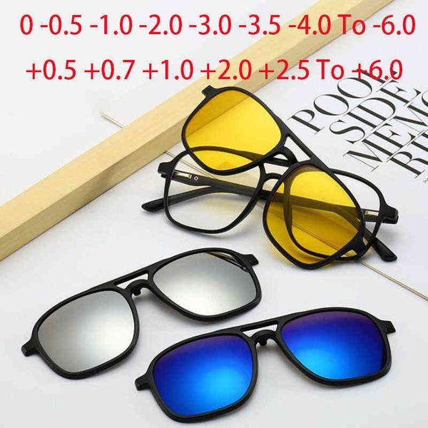 2333 magnet clip big double beam myopia glasses 0 -0.5 -1.0 -2.0 to -6.0 , hyperopia sunglasses +0.5 +1.0 +2.0 to +6 y220410, White;black
2333 magnet clip big double beam myopia glasses 0 -0.5 -1.0 -2.0 to -6.0 , hyperopia sunglasses +0.5 +1.0 +2.0 to +6 y220410, White;black