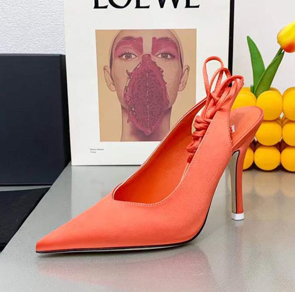 2022 latest fashion spring and summer high heels women's shoes silk lace up rope winding luxury designer sandals 90mm leather soled hig, Black
2022 latest fashion spring and summer high heels women's shoes silk lace up rope winding luxury designer sandals 90mm leather soled hig, Black