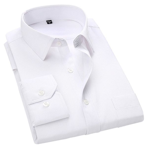 4xl 5xl 6xl 7xl 8xl large size men's business casual long sleeved shirt white blue black smart male social dress shirts for plus 220324, White;black 
4xl 5xl 6xl 7xl 8xl large size men's business casual long sleeved shirt white blue black smart male social dress shirts for plus 220324, White;black