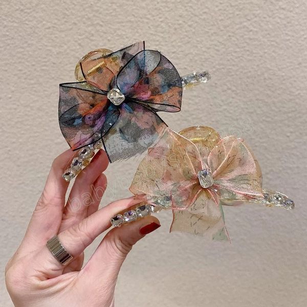 women flower hair clips claws crystal sweet hairpins barrette crab headwear for girls hair accessories gift, Slivery;white
women flower hair clips claws crystal sweet hairpins barrette crab headwear for girls hair accessories gift, Slivery;white