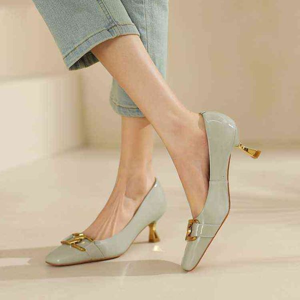 small square head metal buckle single heel shallow mouth shoe women's high solid color overshoot viscose shoes fashion, Black
small square head metal buckle single heel shallow mouth shoe women's high solid color overshoot viscose shoes fashion, Black