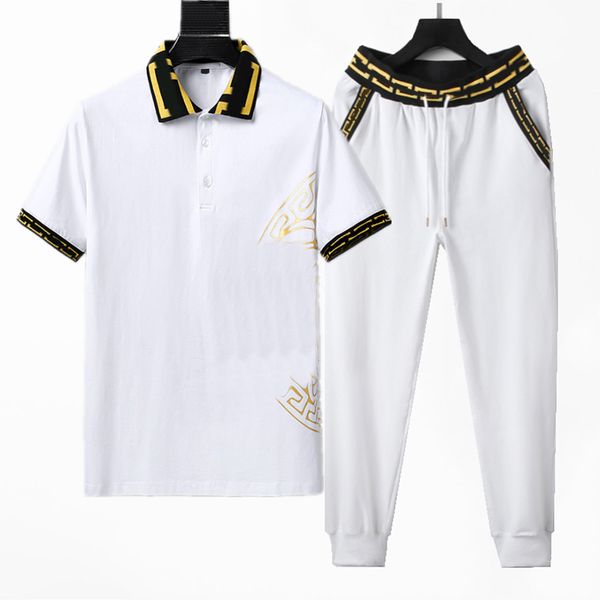 2022 new pattern mens fashion tracksuit with letters embroidery summer sportswear short sleeves pullover jogger pants suits sportsuit 555, Gray
2022 new pattern mens fashion tracksuit with letters embroidery summer sportswear short sleeves pullover jogger pants suits sportsuit 555, Gray