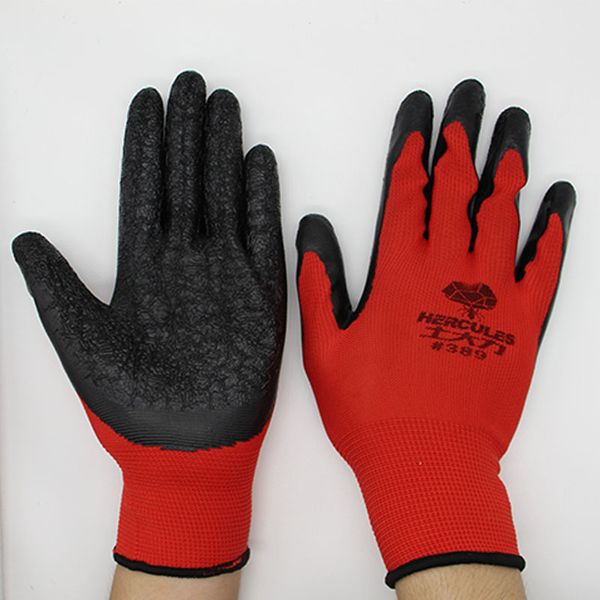 five fingers gloves red yarn black wrinkled labor insurance gloves safety protection anti-cutting factory direct sales, Blue;gray
five fingers gloves red yarn black wrinkled labor insurance gloves safety protection anti-cutting factory direct sales, Blue;gray