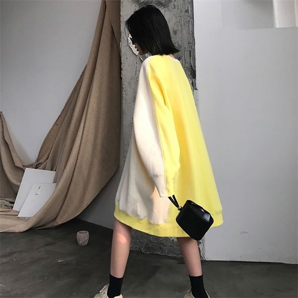 xitao patchwork hit color pullover sweatshirt women autumn casual fashion style all match o neck women clothes zp2123 201203, Black
xitao patchwork hit color pullover sweatshirt women autumn casual fashion style all match o neck women clothes zp2123 201203, Black