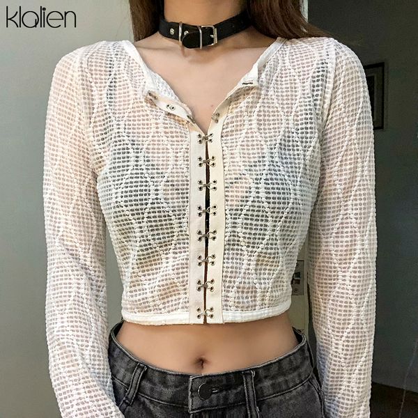 autumn fashion see through cardigan t-shirt women high street leisure long sleeve solid wild female t shirt, White
autumn fashion see through cardigan t-shirt women high street leisure long sleeve solid wild female t shirt, White