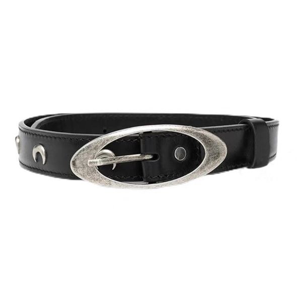 leather old hardware moon belt women's fashion trendy crescent moon retro punk belts decorative skirt luxury ethnic style personality v, Black;brown
leather old hardware moon belt women's fashion trendy crescent moon retro punk belts decorative skirt luxury ethnic style personality v, Black;brown