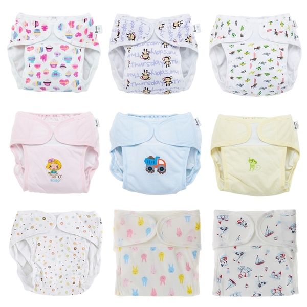 reusable baby cloth nappies cotton training panties diapers washable diaper breathable ecological 220622
reusable baby cloth nappies cotton training panties diapers washable diaper breathable ecological 220622