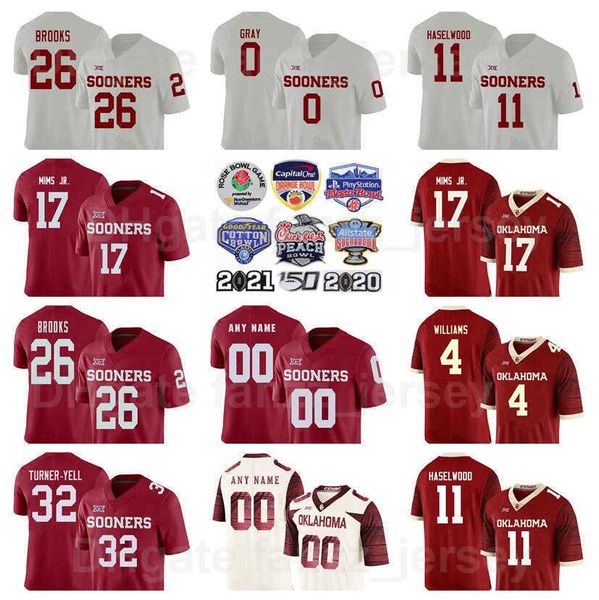 ncaa college football oklahoma sooners jerseys 26 kennedy brooks 0 eric gray 17 marvin mims 4 williams 11 jadon haselwood 32 delarrin turner, Black
ncaa college football oklahoma sooners jerseys 26 kennedy brooks 0 eric gray 17 marvin mims 4 williams 11 jadon haselwood 32 delarrin turner, Black
