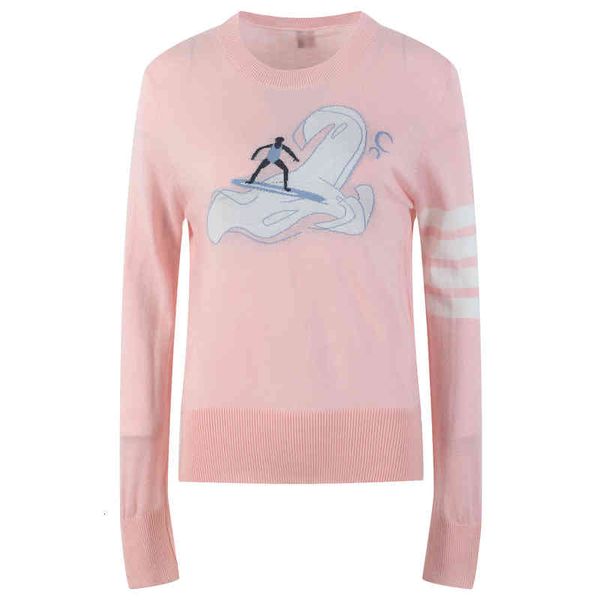 women's knits tees 0 autumn and winter tb four bar couple t-shirt men's women's same surfing pattern pullover long sleeved sw, White
women's knits tees 0 autumn and winter tb four bar couple t-shirt men's women's same surfing pattern pullover long sleeved sw, White
