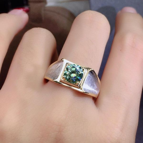 cluster trendy rings luxury green 1 moissanite ring diamond engagement bridal 925 sterling silver women's high jewelry men's ring, Golden;silver
cluster trendy rings luxury green 1 moissanite ring diamond engagement bridal 925 sterling silver women's high jewelry men's ring, Golden;silver